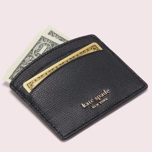 NWT Kate Spade Sylvia Card Holder - Black